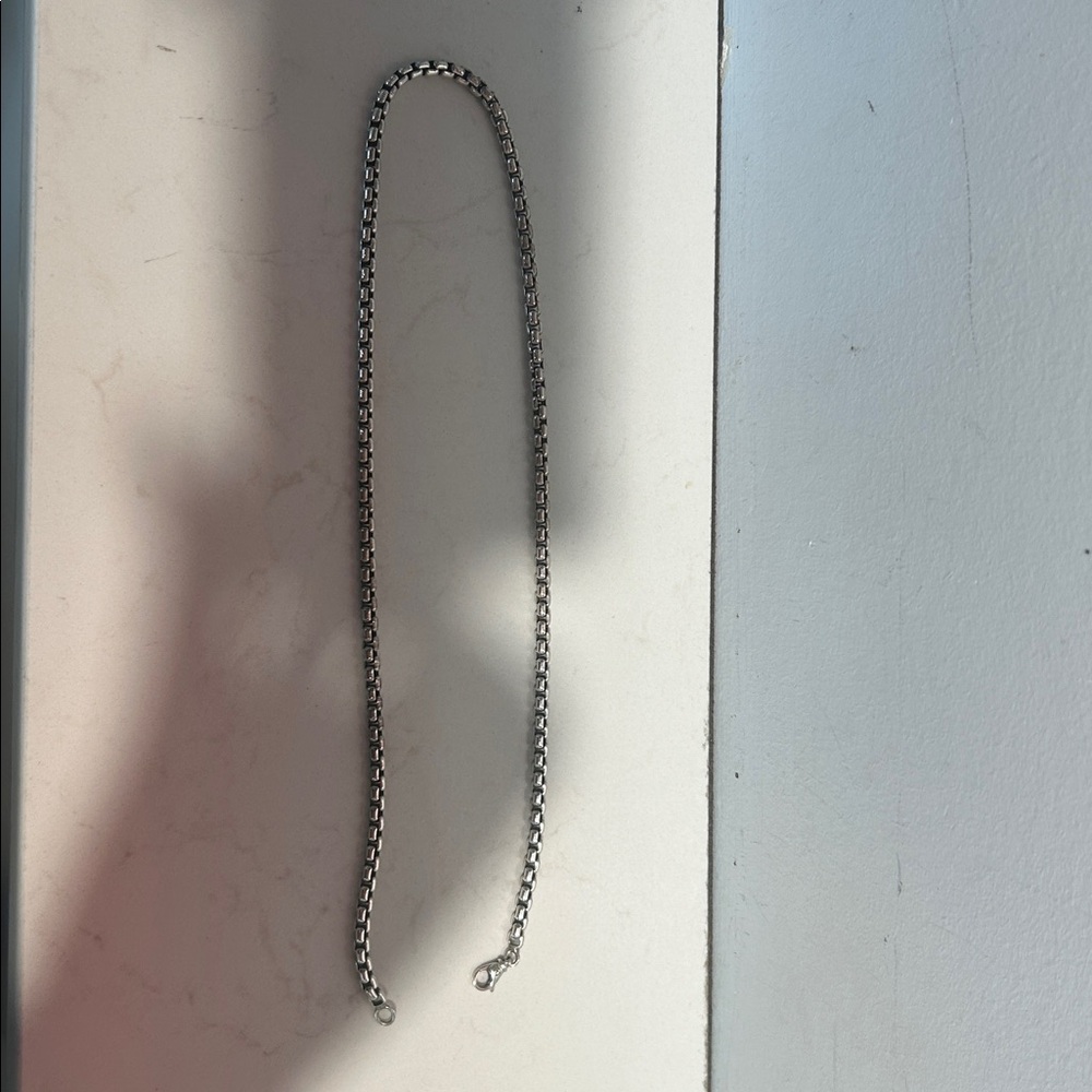 David Yurman Silver Clasp neclace